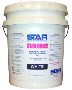 8 Star Brite White Traffic Paint